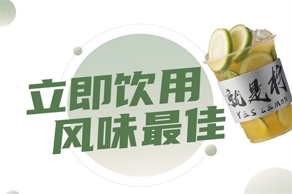 Yes Lemon就是柠手打柠檬茶加盟官网:代理总投资费用需要多少钱？