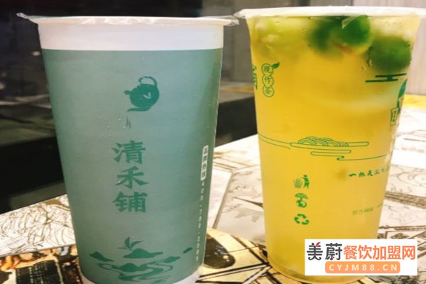 清禾铺奶茶加盟店