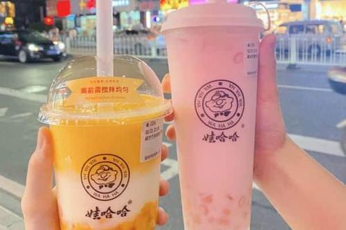 十个奶茶店九个亏？娃哈哈奶茶加盟店上市即火爆