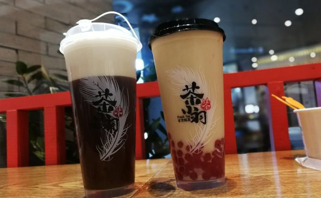 茶小羽奶茶，一款让人芳心荡漾的茶饮！
