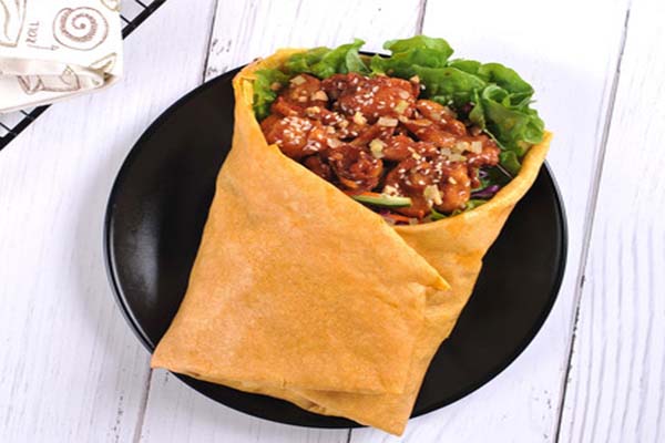 黑椒牛柳煎饼果子