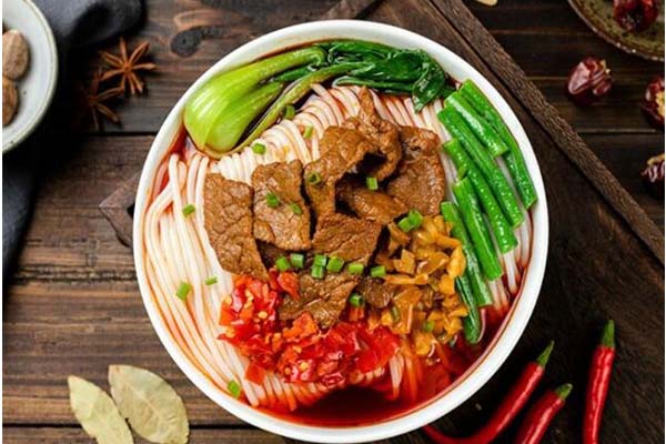 麻辣牛肉米线