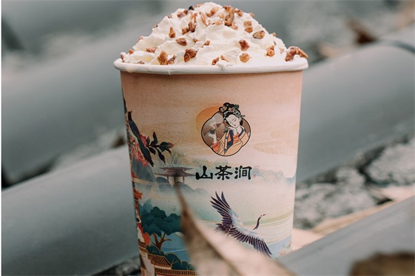 山茶涧·花果鲜奶茶